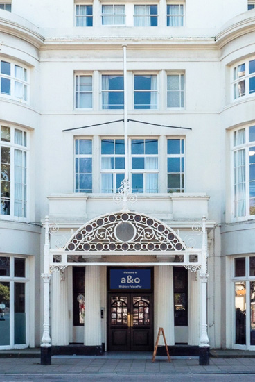 Exterior photo of a&o Brighton 
